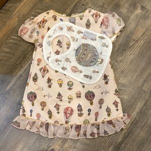 Atelier Choux Hot Air Balloon Dress + Bib